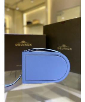 델보 핀 크로스오버 숄더백 블루